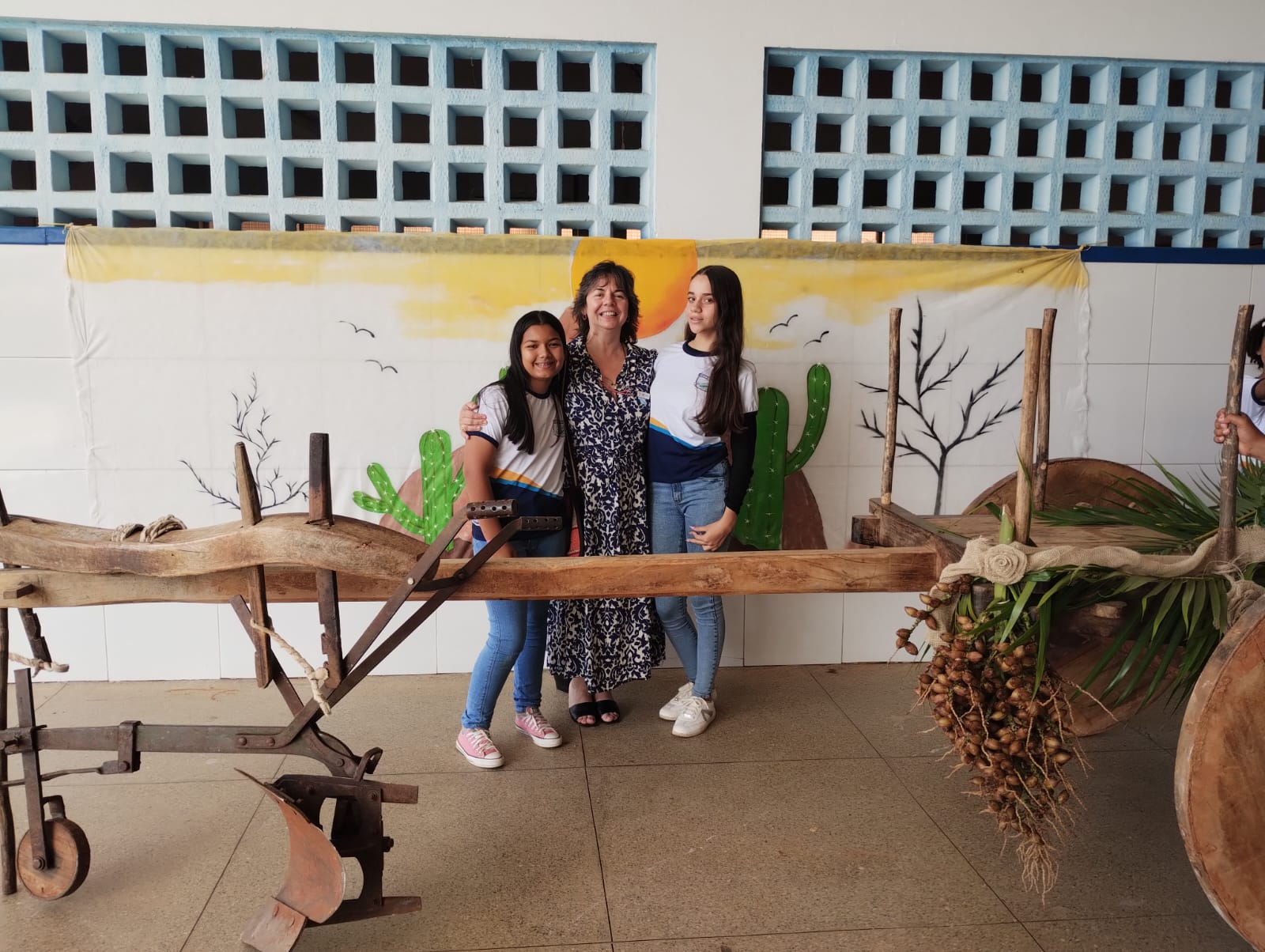 Visita às escolas